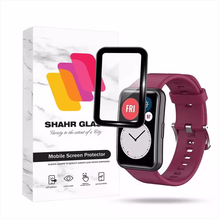 محافظ صفحه نمایش شهر گلس مدل PMMWSH مناسب برای ساعت هوشمند هوآوی Watch Fit | کالا برتری