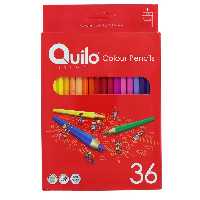 مداد رنگی 36 رنگ جعبه مقوایی کویلو QUILO