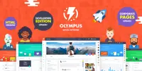 دانلود قالب Olympus – قالب HTML شبکه اجتماعی