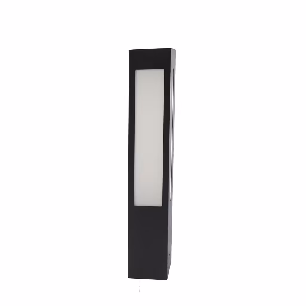 چراغ 60 سانت چمنی مکعب مربع با یک عدد سرپیچ E27 کد SR-60