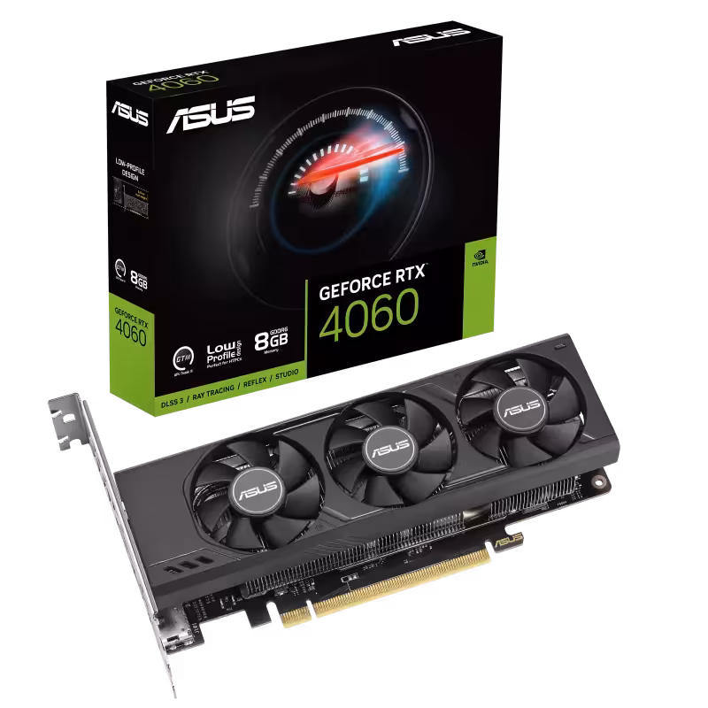 کارت گرافیک مدل RTX-4060 LP BRK OC 8GB ASUS ایسوس