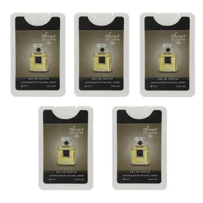 عطر جیبی زنانه اسمارت کالکشن مدل Coco mademoiselle حجم 20 میلی لیتر مجموعه 5 عددی