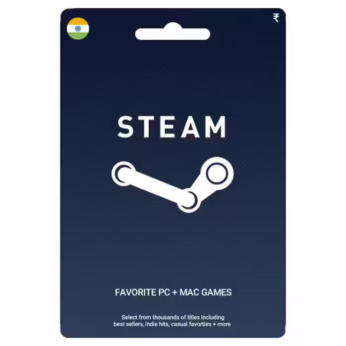 Steam Wallet 340 INR - استیم والت هند