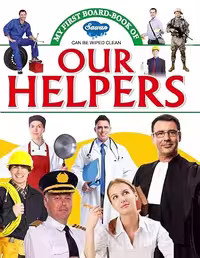خرید و دانلود نسخه کامل کتاب My First Board Book of OUR HELPERS - PDF