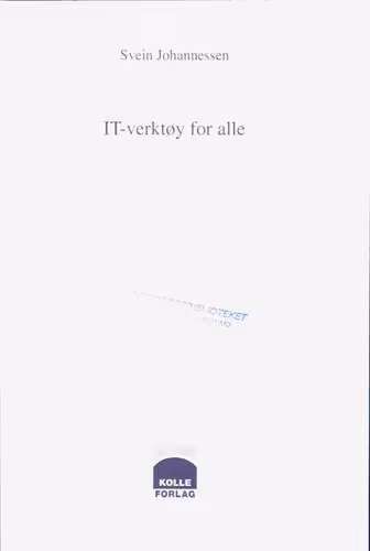 خرید و دانلود نسخه کامل کتاب IT-verktøy for alle