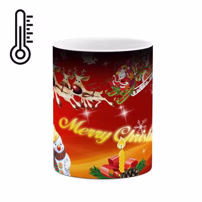 ماگ حرارتی طرح کریسمس مدل mgph14409
