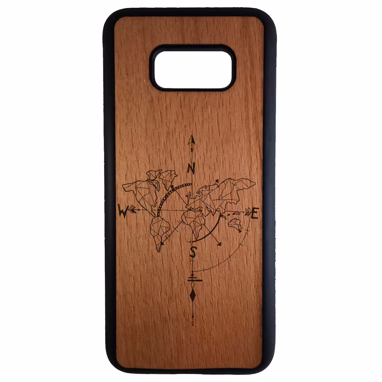 کاور طرح قطب نما کد 1105410943137 مناسب برای گوشی موبایل سامسونگ galaxy s8
