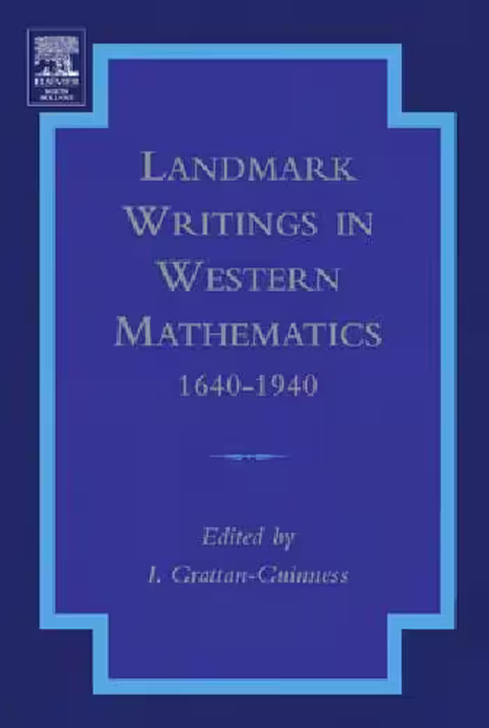 خرید و دانلود نسخه کامل کتاب Landmark writings in western mathematics 1640-1940