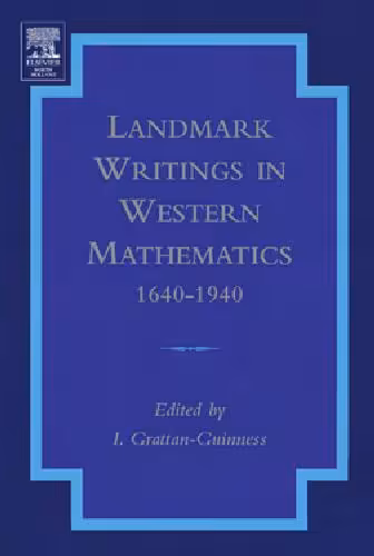 خرید و دانلود نسخه کامل کتاب Landmark writings in western mathematics 1640-1940