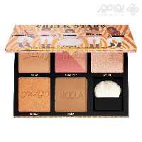 پالت هایلایتر، برنزر و رژگونه بنفیت مدل CHEEK STARS