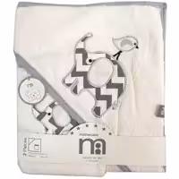 حوله چهارگوش کلاه دار فیل و گنجشک Mothercare