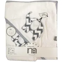 حوله چهارگوش کلاه دار فیل و گنجشک Mothercare