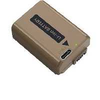 باتری دوربین سونی  SIDANDE TNP-FW50 980mAh USB-C