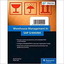 خرید و دانلود نسخه کامل کتاب SAP Warehouse Management in SAP S/4HANA: Embedded EWM