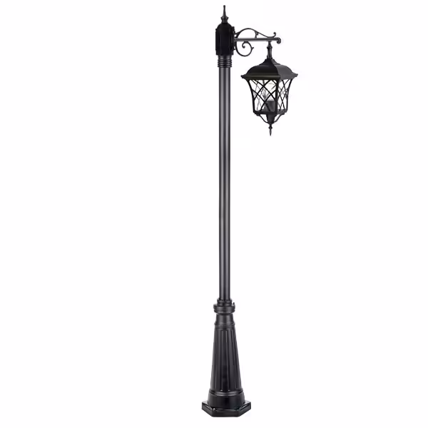 چراغ حیاطی ایستاده یک شعله شفق مدل پاسارگاد کد 8425