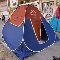 چادرمسافرتی 12 نفره فنری جنس برنو با ارتفاع بلند و کف ضخیم سایز بزرگ کد7