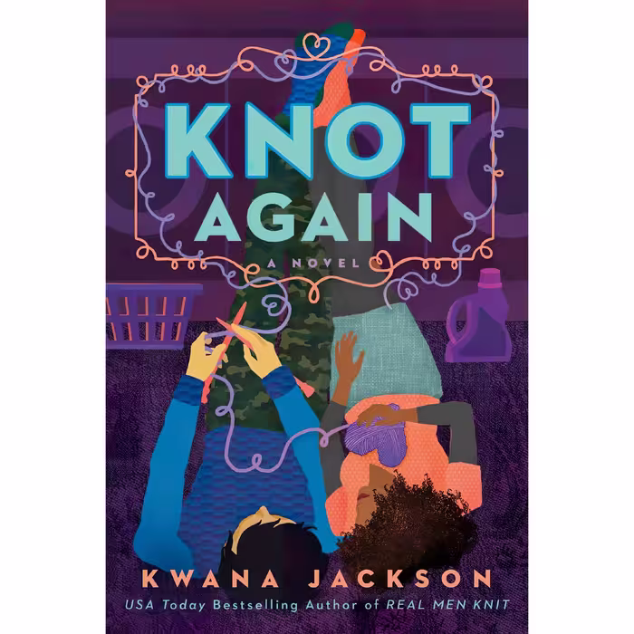 کتاب زبان اصلی Knot Again Real Men Knit series اثر Kwana Jackson