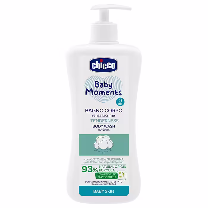 شامپو بدن پنبه دانه 93 % ارگانیک چیکو Chicco