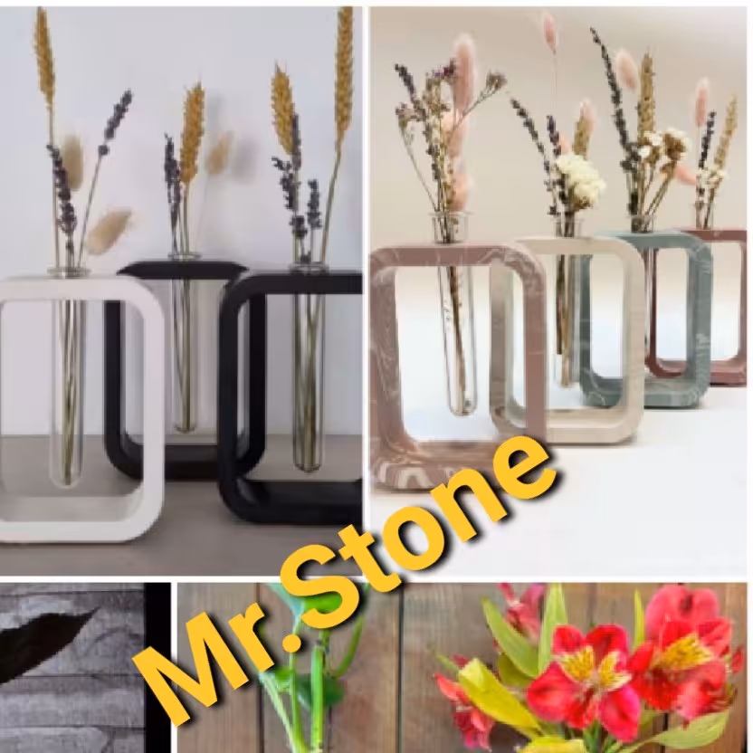 گلجای مستطیلی شیشه خور کد6به رنگ دلخواه 