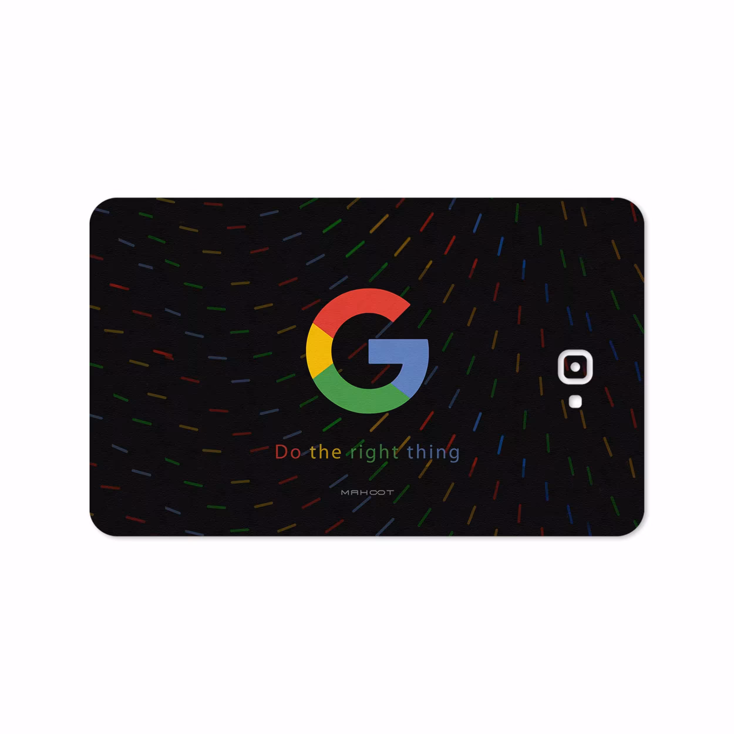 برچسب پوششی ماهوت مدل Google-Logo مناسب برای تبلت سامسونگ Galaxy Tab A 10.1 2016 T580