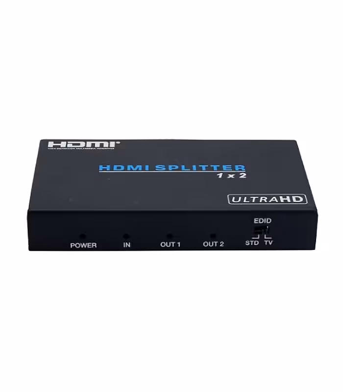 ارسال فوری   ضمانت اصالت کالا   اسپلیتر 2 پورت HDMI 2.0 با قابلیت EDID فرانت FN-V212