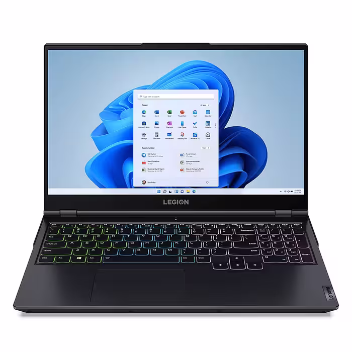 لپ تاپ لنوو 15 اینچی مدل Legion 5 15ITH6 پردازنده Core i5-11400H رم 32GB حافظه 2TB SSD گرافیک 4GB RTX 3050Ti