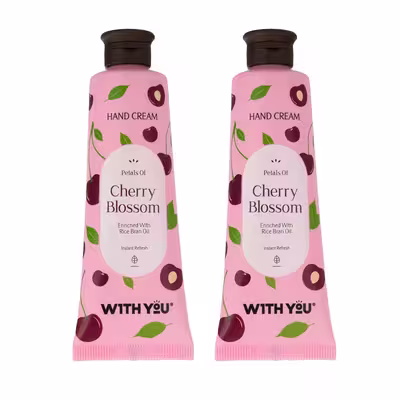 کرم مرطوب کننده ویت یو مدل CHERRY BLOSSOM حجم 50 میلی لیتر مجموعه 2 عددی