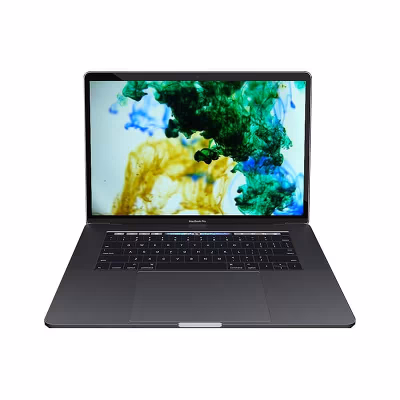 لپ تاپ اپل مدل MacBook Pro 2017 با پردازنده CORE I7-7700HQ، رم 16GB و تاچ بار