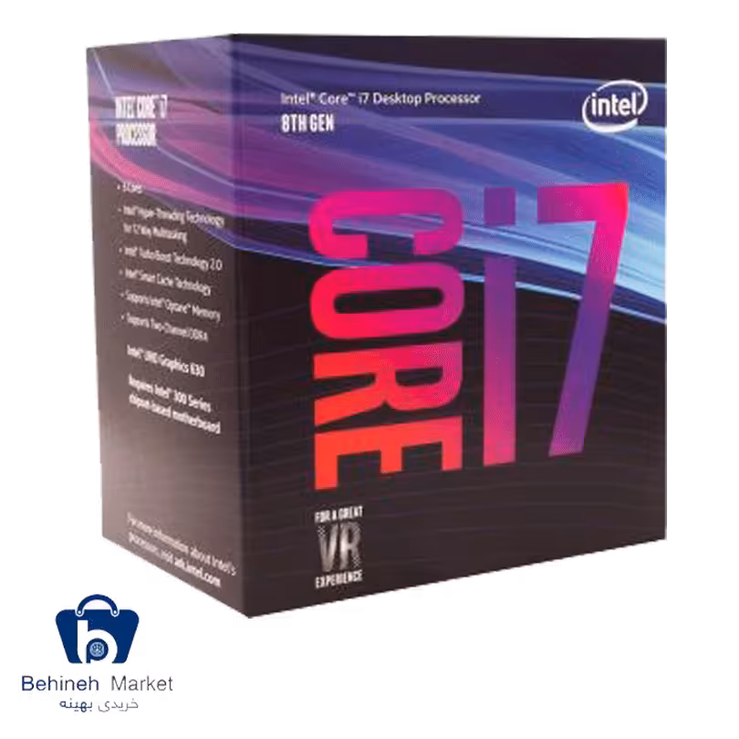 پردازنده مرکزی اینتل مدل Core i7 8700T (بدون جعبه Tray)