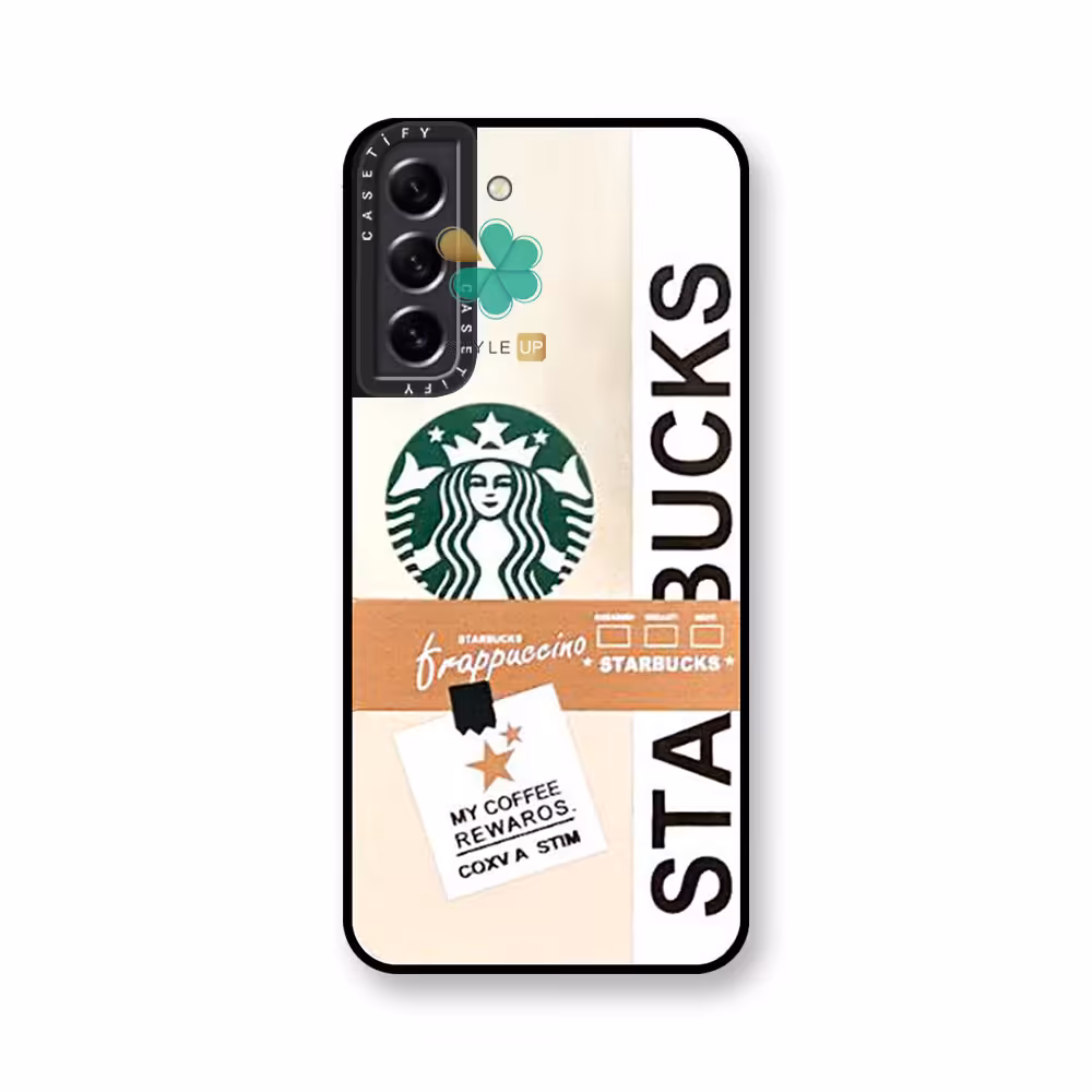 قاب گوشی آینه ای STARBUCKS مناسب Samsung Galaxy S21 FE