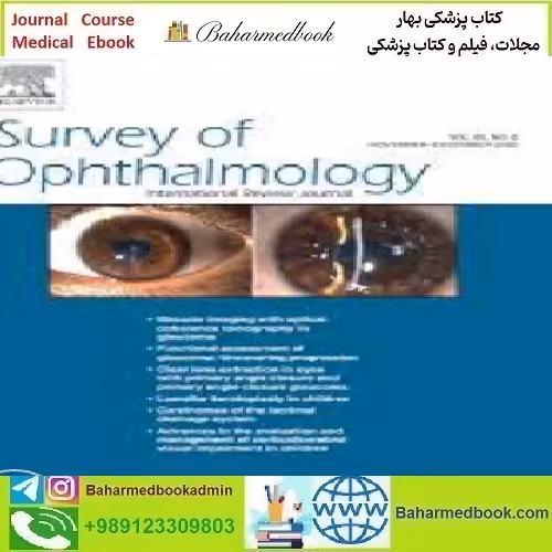 Survey of Ophthalmology Volume 65 Issue 1 to 6 2020 TR
