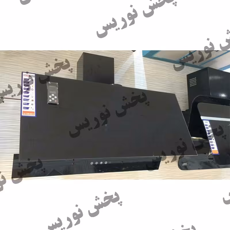 هود آشپزخانه مورب لمسی کنترلی تیدومکث مدل پارسه
