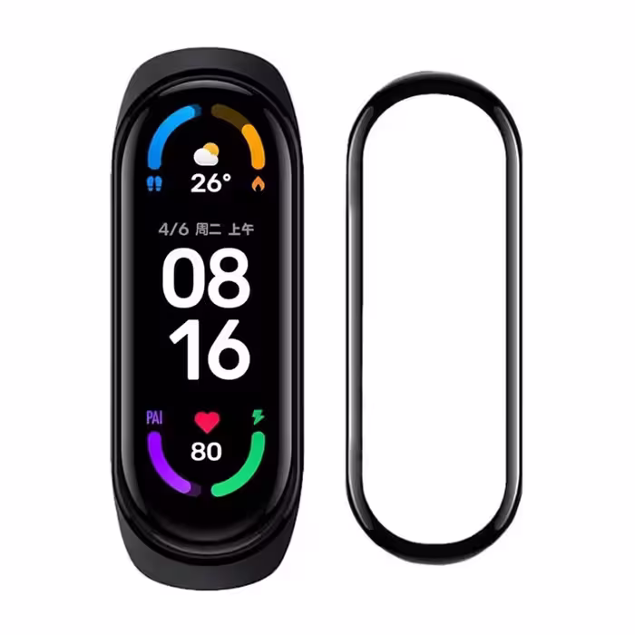 محافظ صفحه نمایش مدل PMMA کد MS مناسب برای ساعت هوشمند شیائومی MI band 6 | کالا برتری
