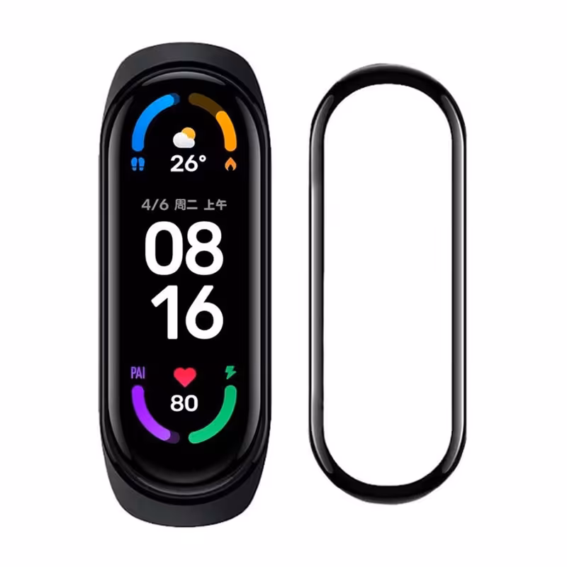 محافظ صفحه نمایش مدل PMMA کد MS مناسب برای ساعت هوشمند شیائومی MI band 6 | کالا برتری
