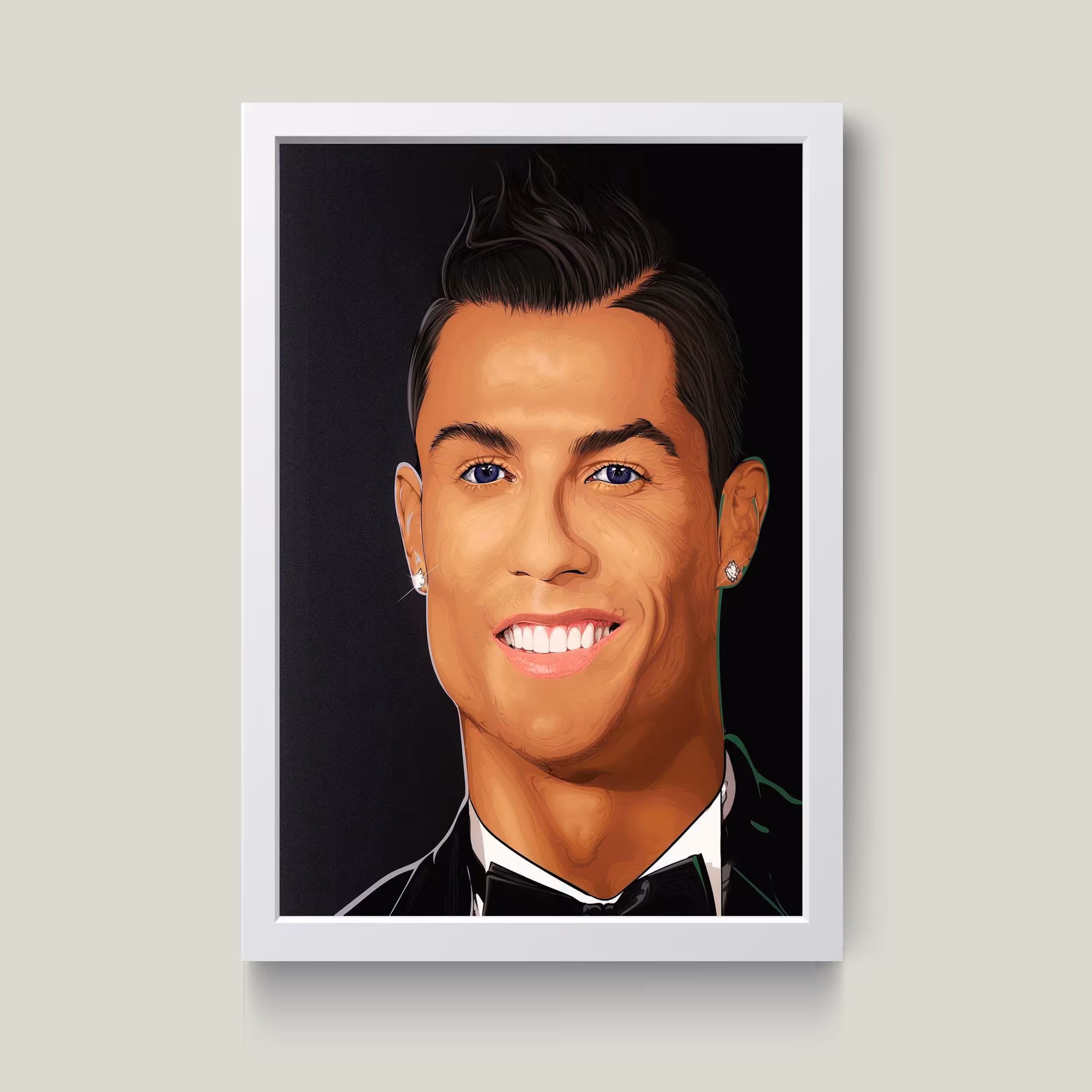 تابلو مدل رونالدو Ronaldo کد S3003-w