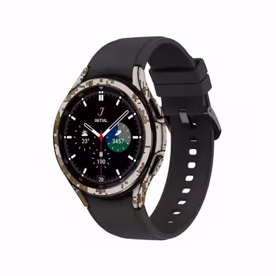 برچسب ماهوت طرح Army Desert Pixel مناسب برای ساعت هوشمند سامسونگ Watch4 Classic 46mm