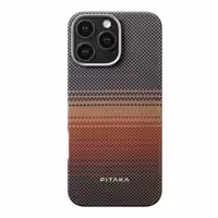 قاب آیفون برند پیتاکا مدلPITAKA StarPeak Tactile Woven（Sunset） مناسب برای Apple iPhone 16 Pro