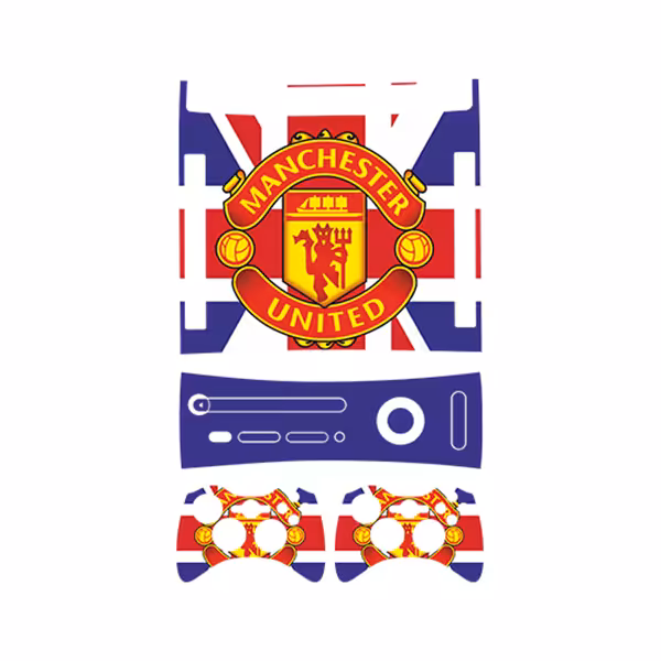 برچسب ایکس باکس 360 آرکید مدل Manchester united کد 01 مجموعه 4 عددی