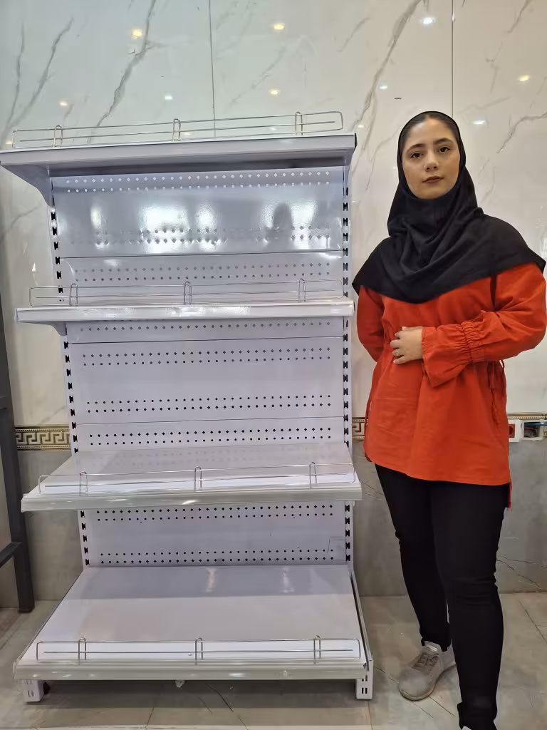 قفسه هایپری خودایست 4طبقه 95x30 کف40 ارتفاع 160 - قفسه‌بندی وکیلی