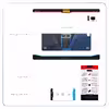 برچسب پوششی ماهوت مدل BUGATTI مناسب برای تبلت سامسونگ Galaxy Tab A 9.7 2015 T555