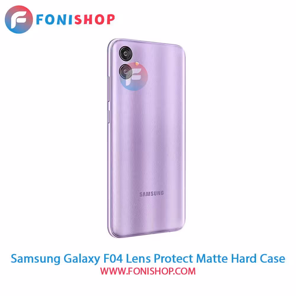قاب پشت مات محافظ لنزدار سامسونگ Samsung Galaxy F04