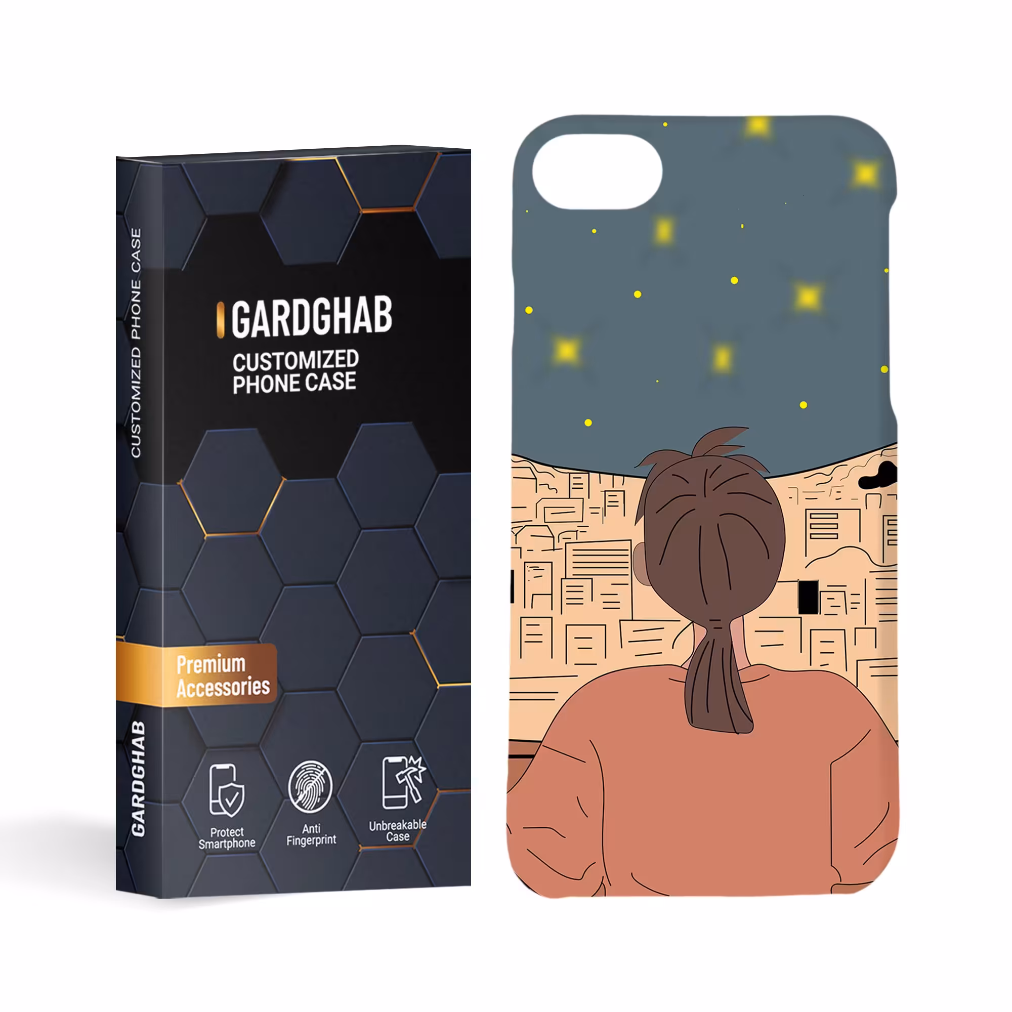 گارد قاب کاور فانتزی مدل g5105 مناسب برای گوشی موبایل آیفون 7