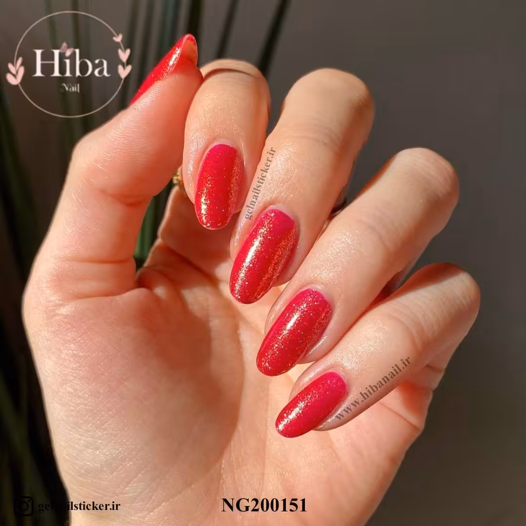 استیکر ژله ای کاشت ناخن (نیل رپ)_کد NG200151