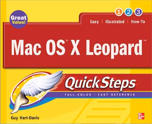 خرید و دانلود نسخه کامل کتاب Mac OS X Leopard Quicksteps