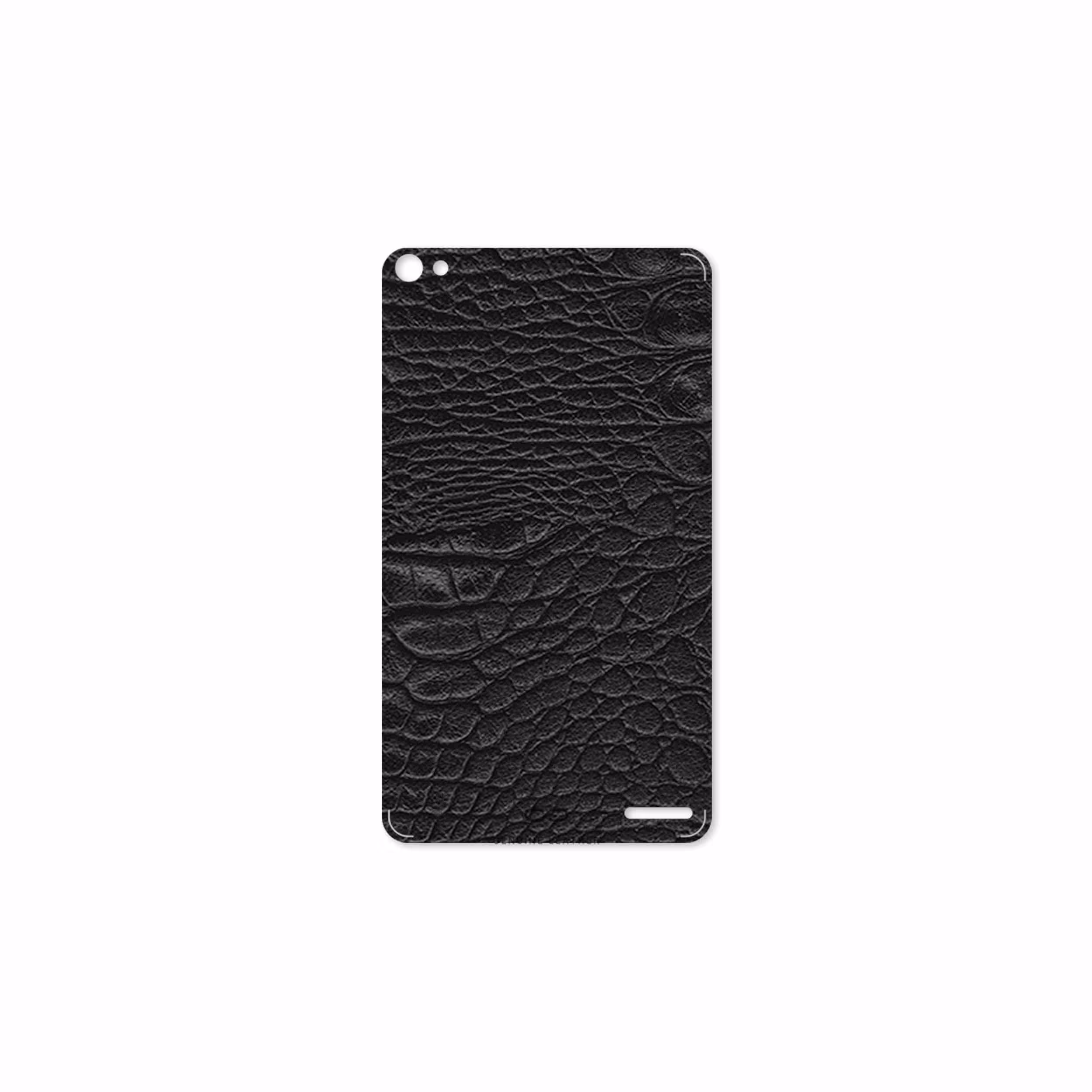 برچسب پوششی ماهوت مدل Black-Crocodile-Leather مناسب برای تبلت هوآوی Mediapad X2 2015