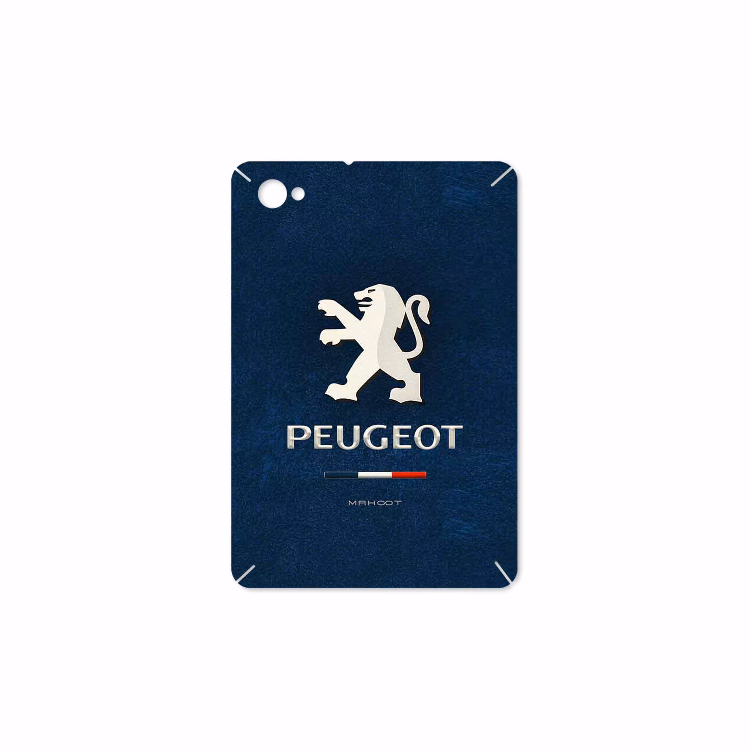 برچسب پوششی ماهوت مدل Peugeot-Logo مناسب برای تبلت سامسونگ Galaxy Tab 7.7 2011 P6800