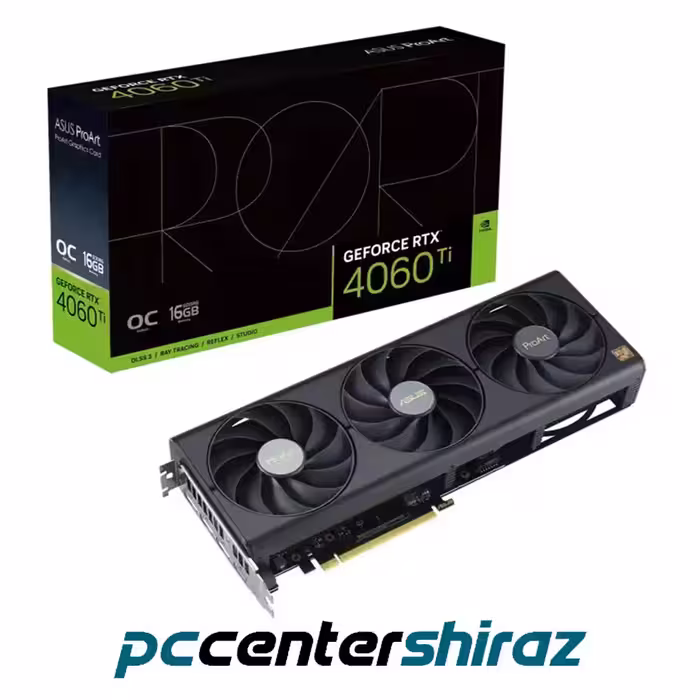 کارت گرافیک ایسوس ASUS ProArt GeForce RTX 4060 Ti OC edition 16GB GDDR6