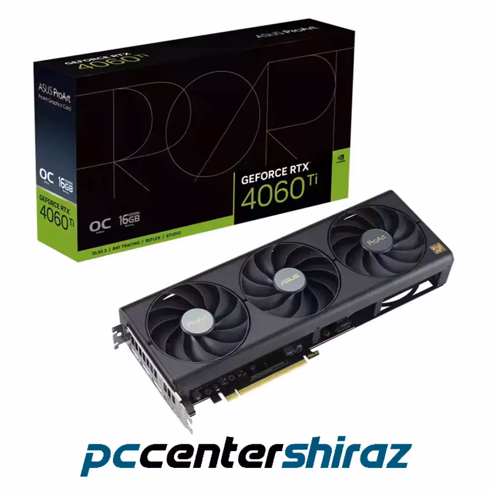 کارت گرافیک ایسوس ASUS ProArt GeForce RTX 4060 Ti OC edition 16GB GDDR6