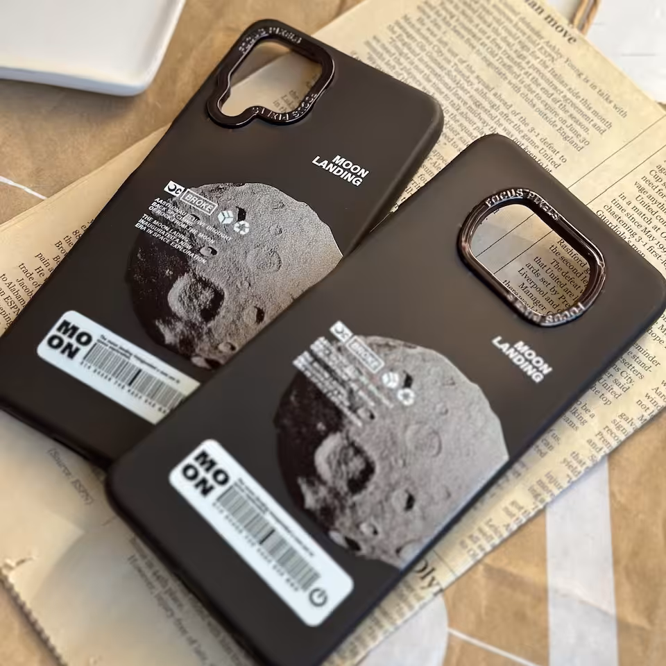 قاب گوشی Moon Landing سامسونگ و شیائومی (کدC1347)،هزینه ارسال رایگان،فروشگاه جاسپرمال