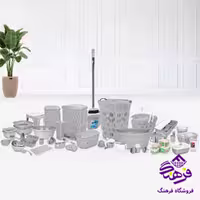 جهیزیه هومکت فلورا 83پارچه طوسی